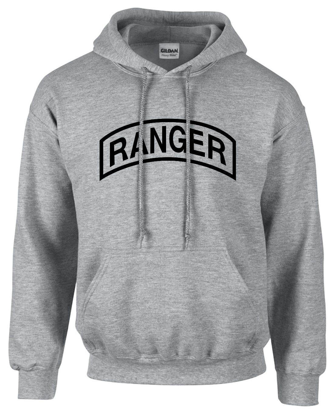 U.S. Army Ranger Hooded Pullover Sweatshirt Custom