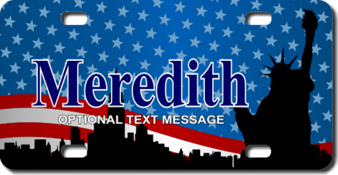 Patriotic License Plates For Cars