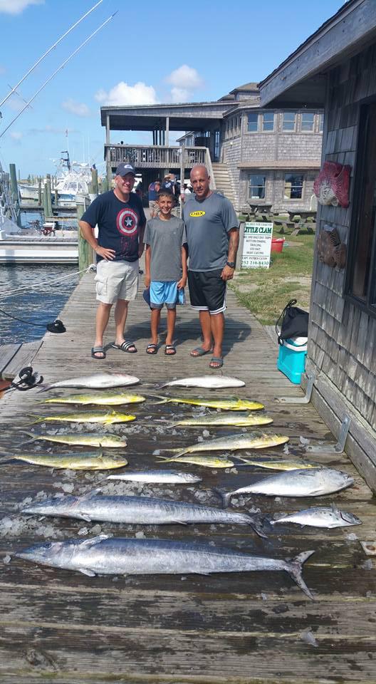 Outer Banks Fishing Report for 8/11/2016
