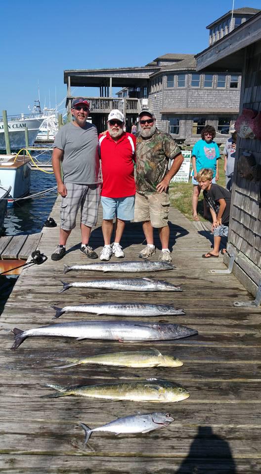 Outer Banks Fishing Report for 8/22/2016