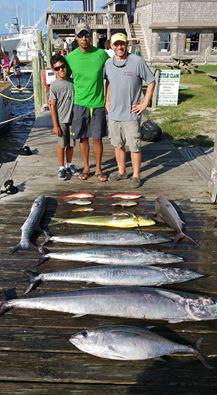 Outer Banks Fishing Report for 8/3/2016