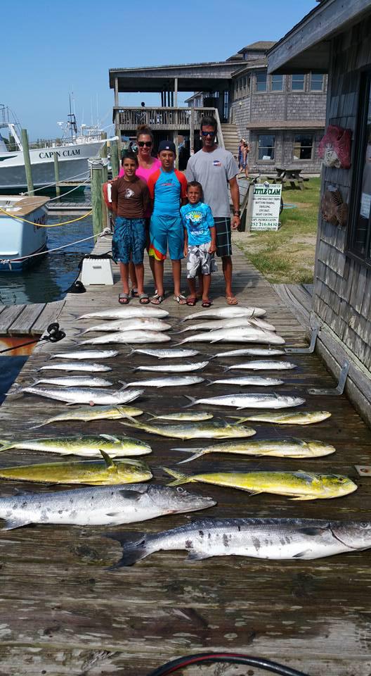 Outer Banks Fishing Report for 7/28/2016