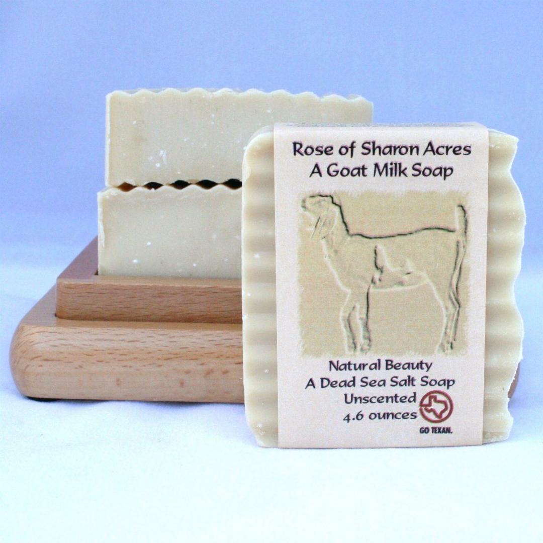 Natural Beauty A Dead Sea Salt Goat Milk Soap
