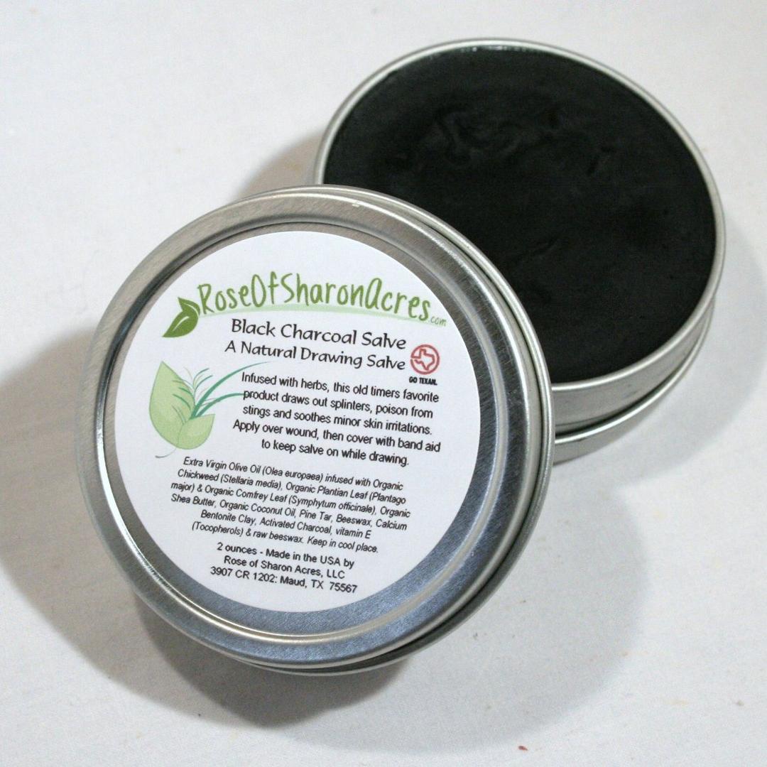 Black Charcoal Drawing Salve