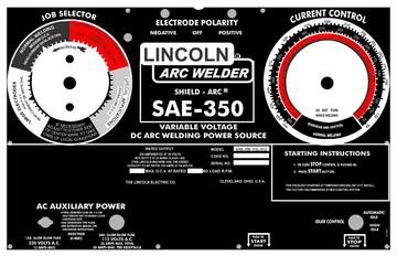 Custom Welding Helmets >> Lincoln Welder Control Plates & Decals, Miller Welders ... Custom Welding Helmets >> Lincoln Welder Control Plates & Decals, Miller Welders ...