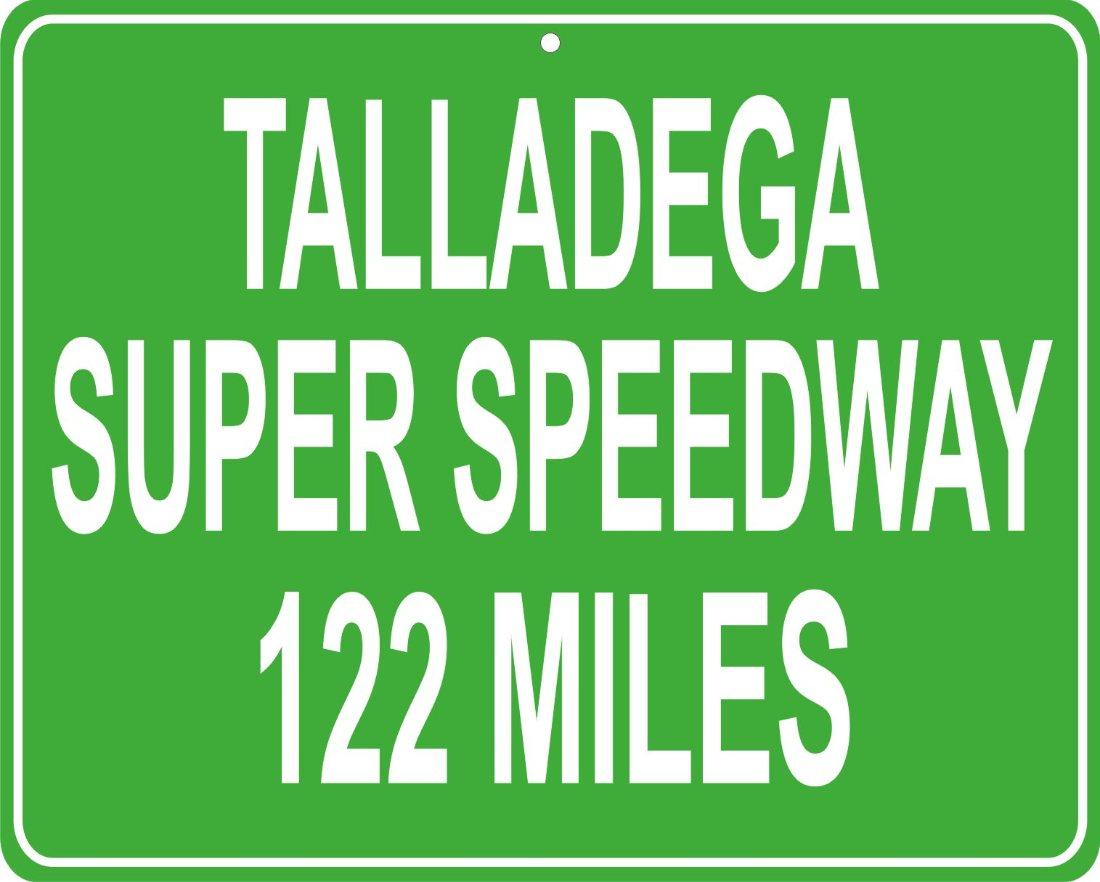 Framed Alabama Prints and Custom License Plates Talladega Super