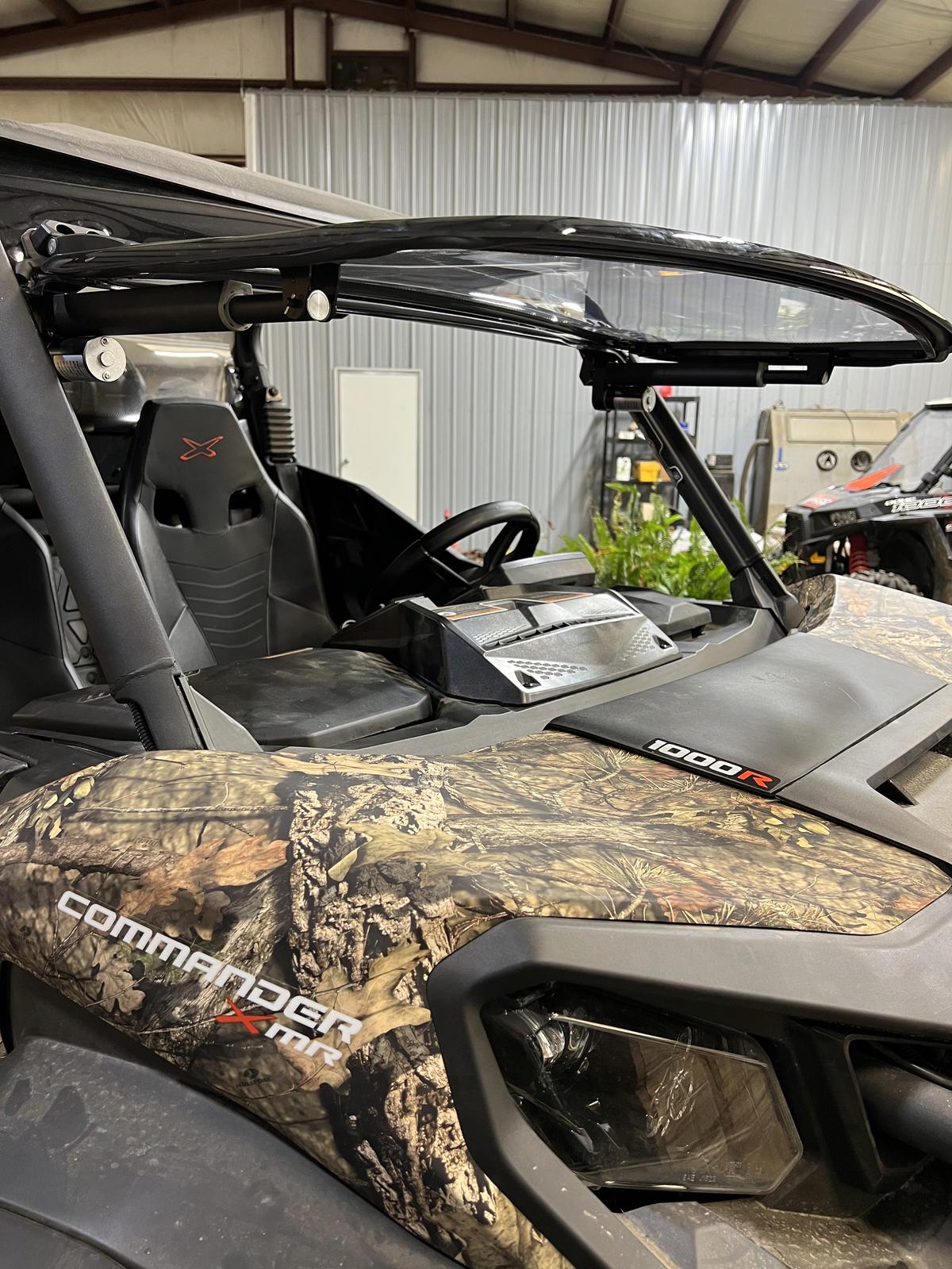 Electric Can Am Windshield