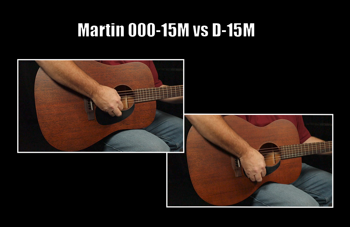 Martin 000-15M vs D-15M