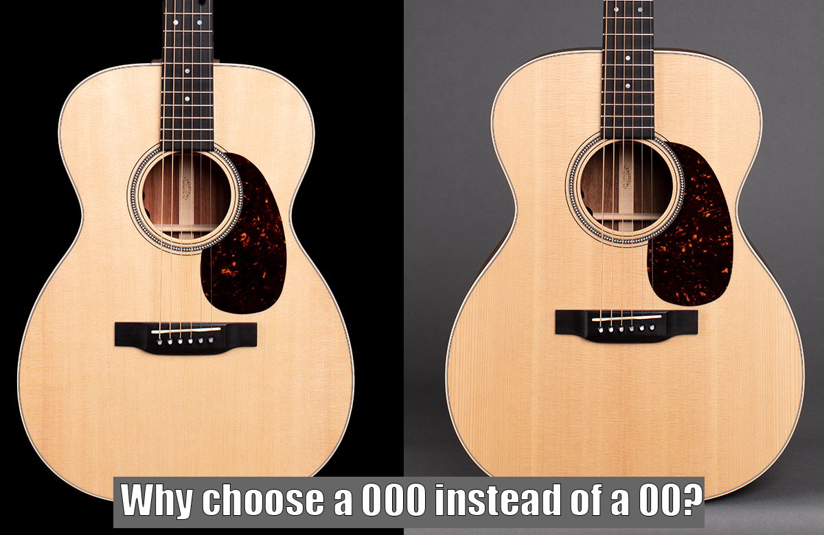 Why choose a 000 instead of a 00?