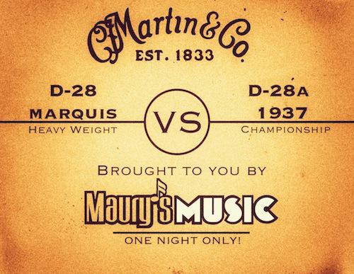 D-28 Marquis vs. D-28 Authentic 1937