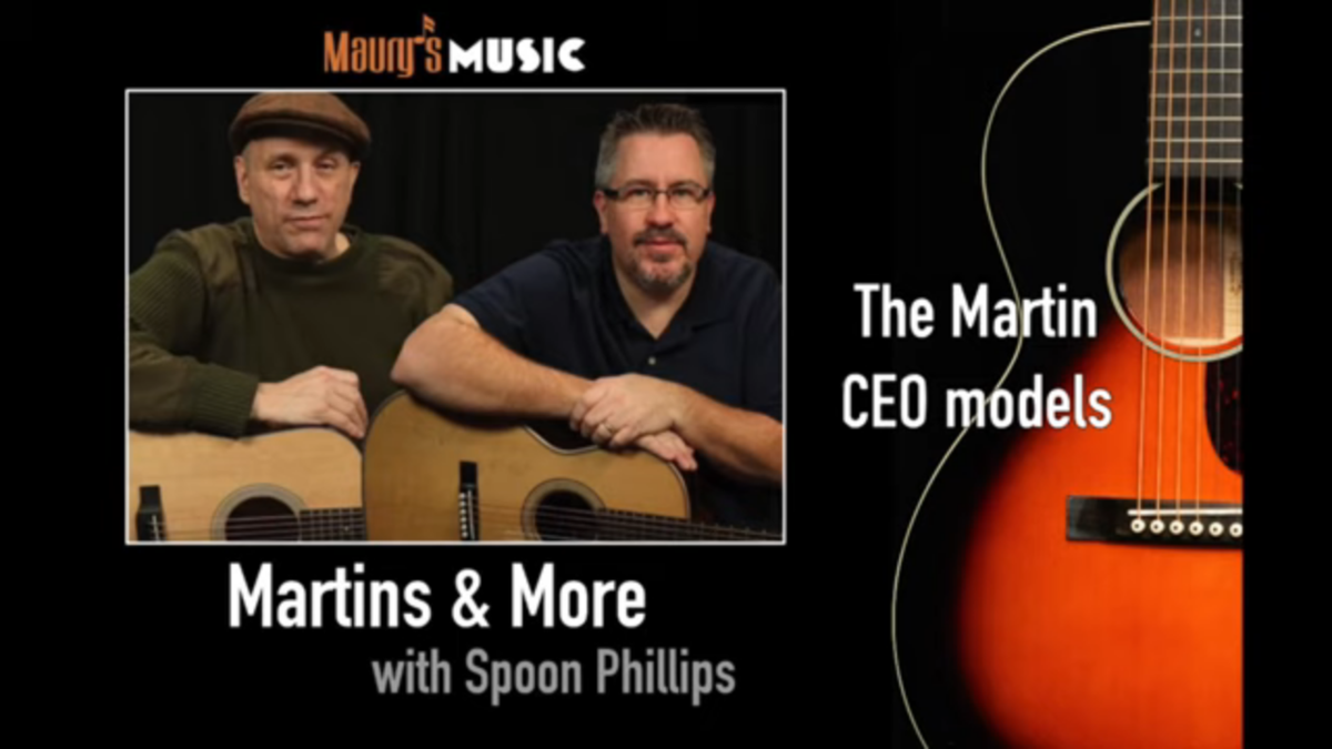 Martin Guitar CEO Models