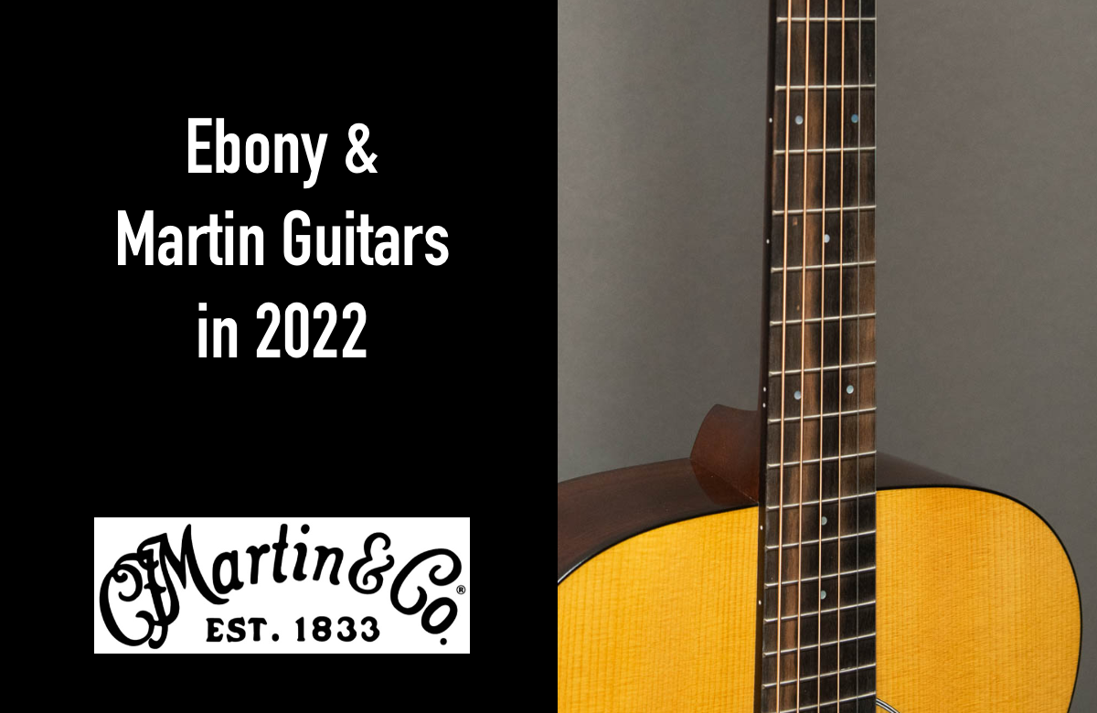 Martin Guitar & Ebony in 2022
