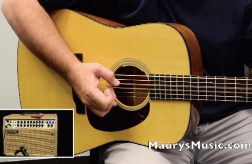 NEW Martin Guitars - Fishman & LR Baggs electronics