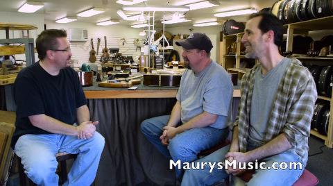 Maury visits Brothers Music Shop