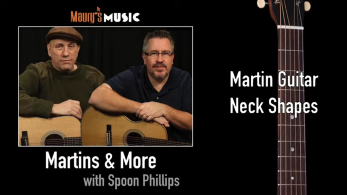 Martin Guitar Neck Shapes