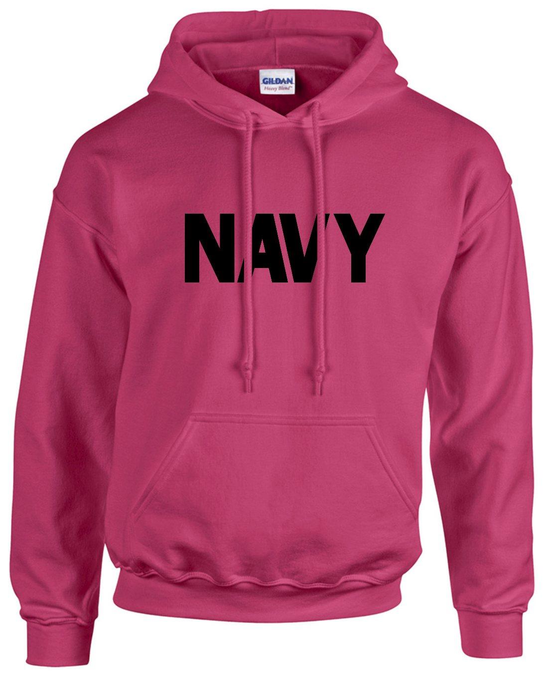 Navy and pink best sale hoodie