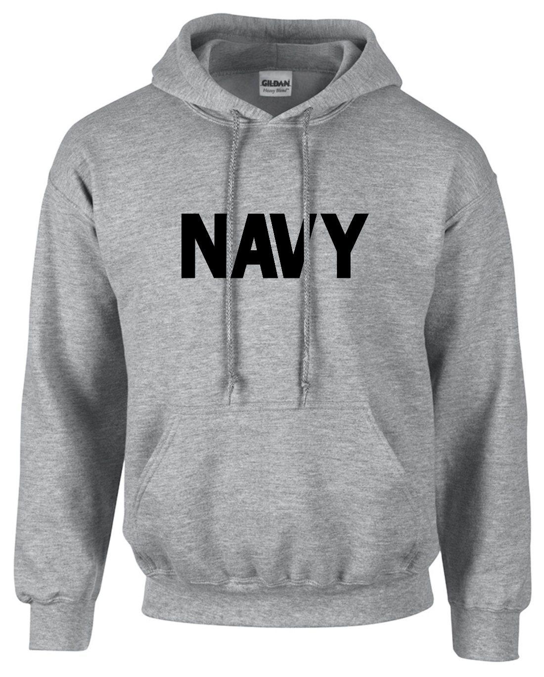 US Navy Hooded Sweatshirt - Teamlogo.com | Custom Imprint and Embroidery