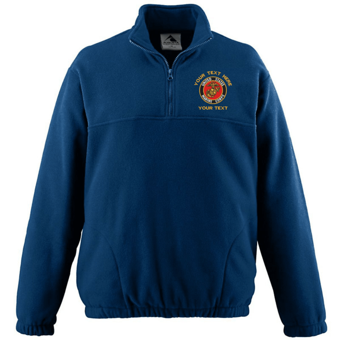 Custom Military Apparel USS Welles DD-628 Embroidered Fleece Jacket Sizes Small-4X 
