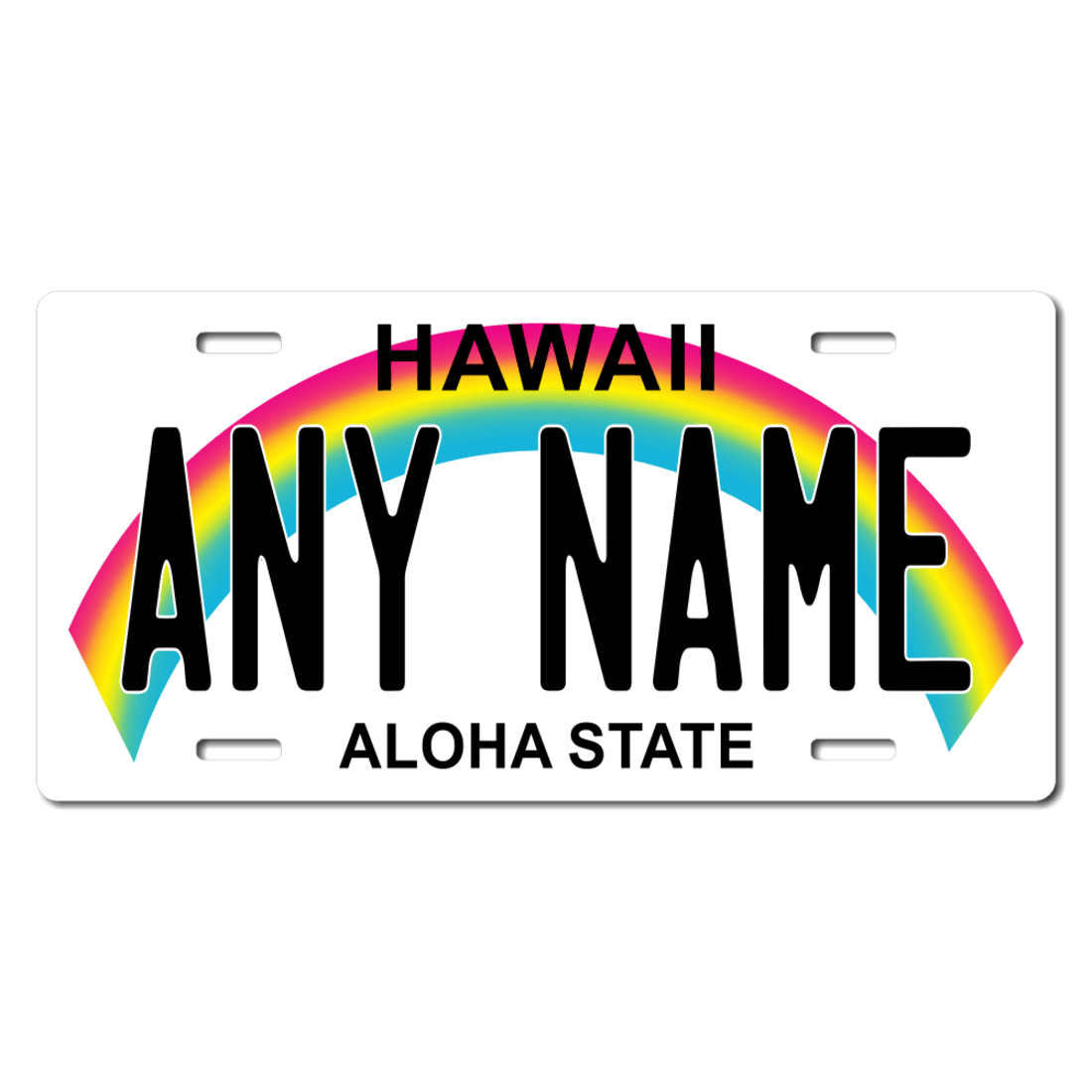 Hawaii Aluminum Novelty Car Auto License Plate 