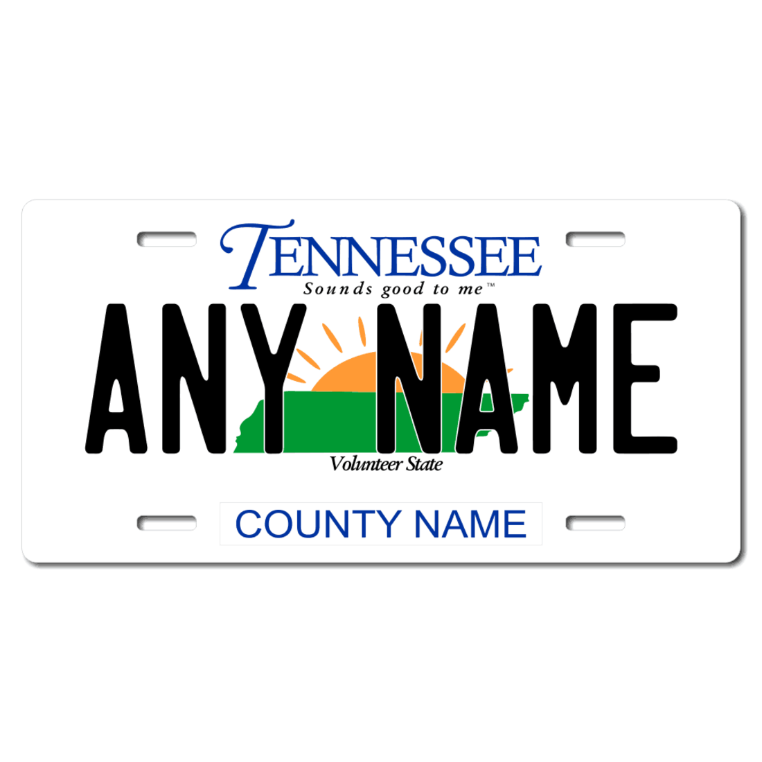 Tennessee Volunteers Personalized Custom License Plate Car Motorcycle Bike 