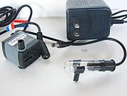 Tiny fountain pumps with 10 watt light