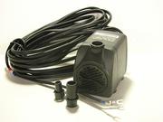 Low voltage AC fountain pump with twenty foot power cord