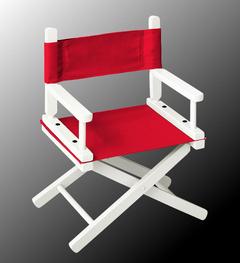 Kids Custom Embroidered Gold Medal Directors Chair Price includes