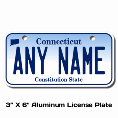 Connecticut 1971 License Plate Personalized Custom Auto Bike Motorcycle Moped 