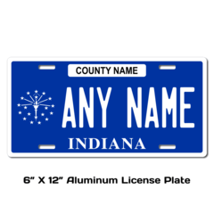 Indiana 1981 License Plate Personalized Custom Car Bike Motorcycle Moped 