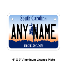 SOUTH CAROLINA "MYRTLE BEACH" custom novelty license plate-6"x12" A 