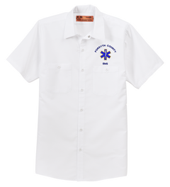 Red Kap - Short Sleeve Industrial Work Shirt - Includes