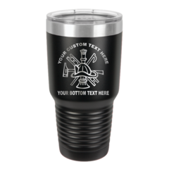 Fire Department Custom Laser Engraved 30 oz Tumbler