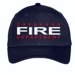 Fire Dept. Custom Embroidered Twill Cap