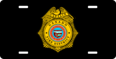 Custom Law Enforcement License Plate PLP024