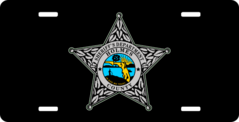 Custom Law Enforcement License Plate PLP030