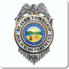 Custom Police Badge Decal