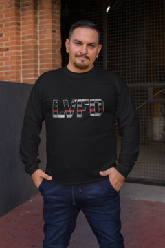 Personalized Subdued Flag Red Line Fire Department T-Shirt  - Free Shipping
