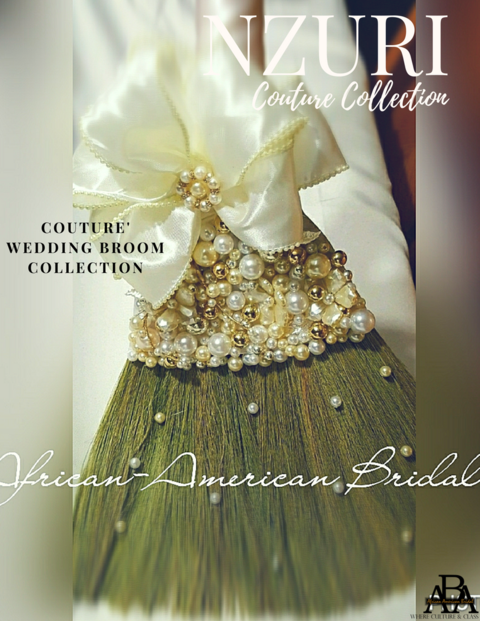 Nzuri Wedding Broom By African American Bridal.com