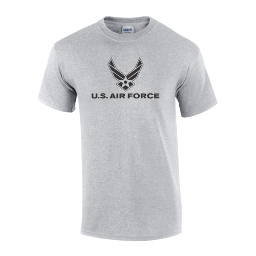 Air Force Tshirt Blue and Gray Military Shirt
