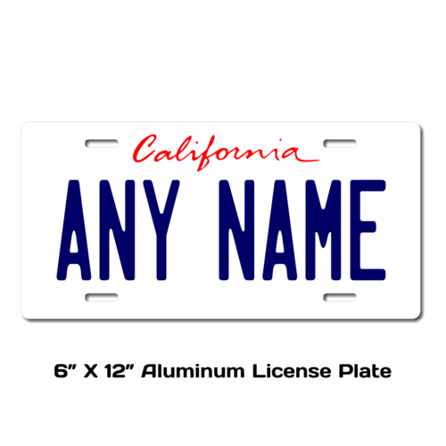 CS-license plate Aluminum License Plates Merry Christmas License Plate 6 X 12