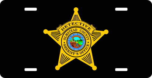 Custom Law Enforcement License Plate PLP022