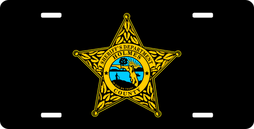 Custom Law Enforcement License Plate PLP029