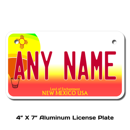 Personalized New Mexico 4