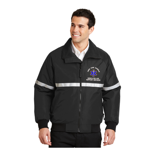 Challenger Jacket w/ Reflective Taping and Custom Embroidery ( Price Includes Custom Embroidery)