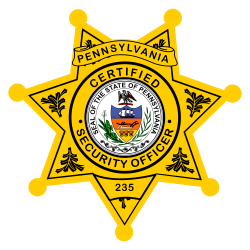 Custom Sheriff  Police 7 Point Badge Decal 