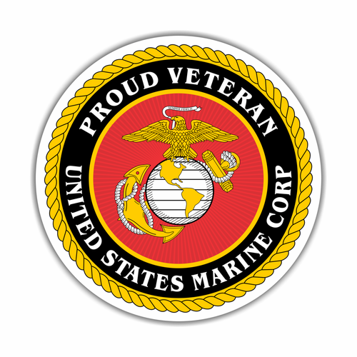 Proud Uncle of a United States Marine Car / Vehicle Magnet - Free Shipping