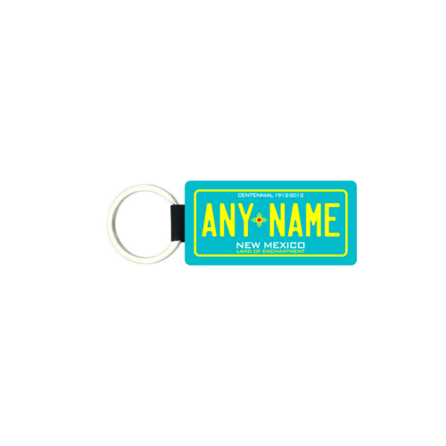 Personalized New Mexico 3 X 6 Plastic License Plate 