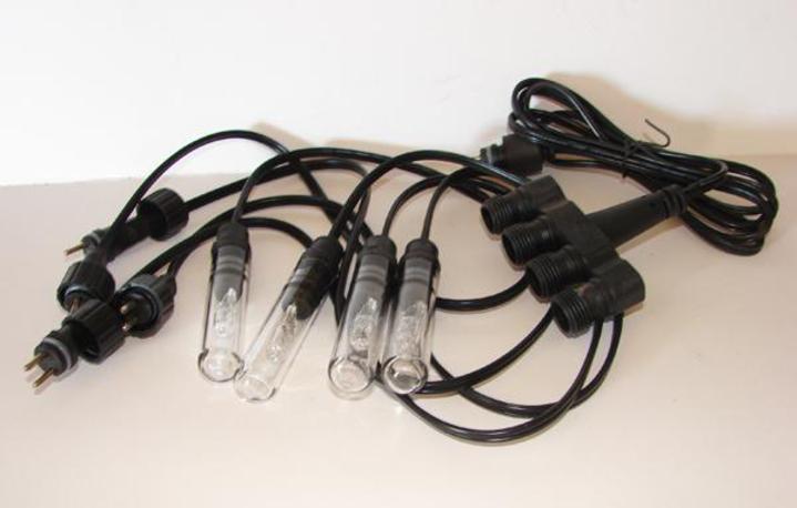 Underwater fountain lights with 4 glass tubes for my outdoor fountain - Fountains n Slate, Low Pumps, LED Lights, Fountain Plugs