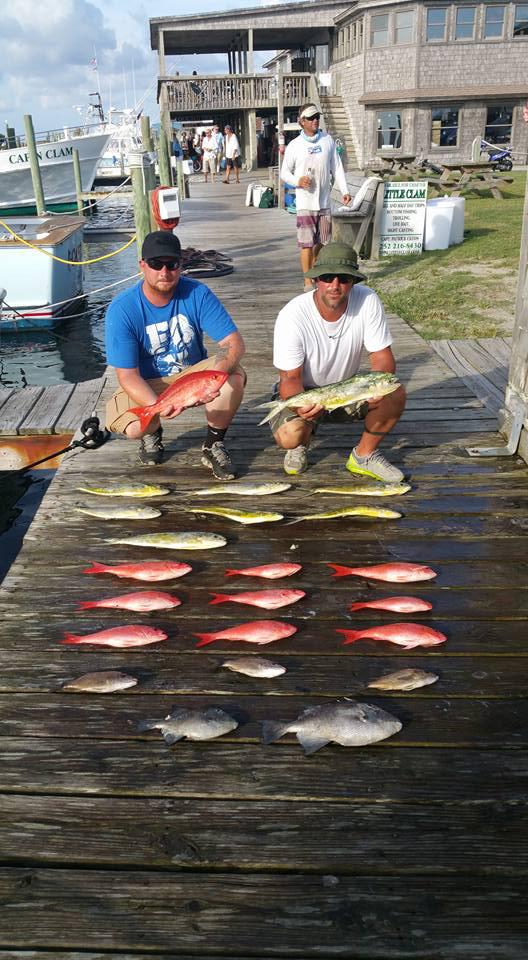 Outer Banks Fishing Report for 8/10/2016