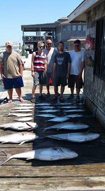 Outer Banks Fishing Report for 8/18/2016